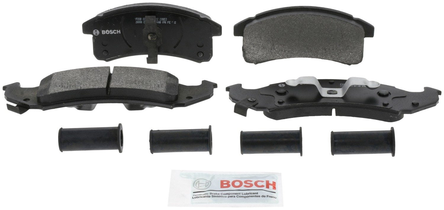 Front View of Front Disc Brake Pad Set BOSCH BP623