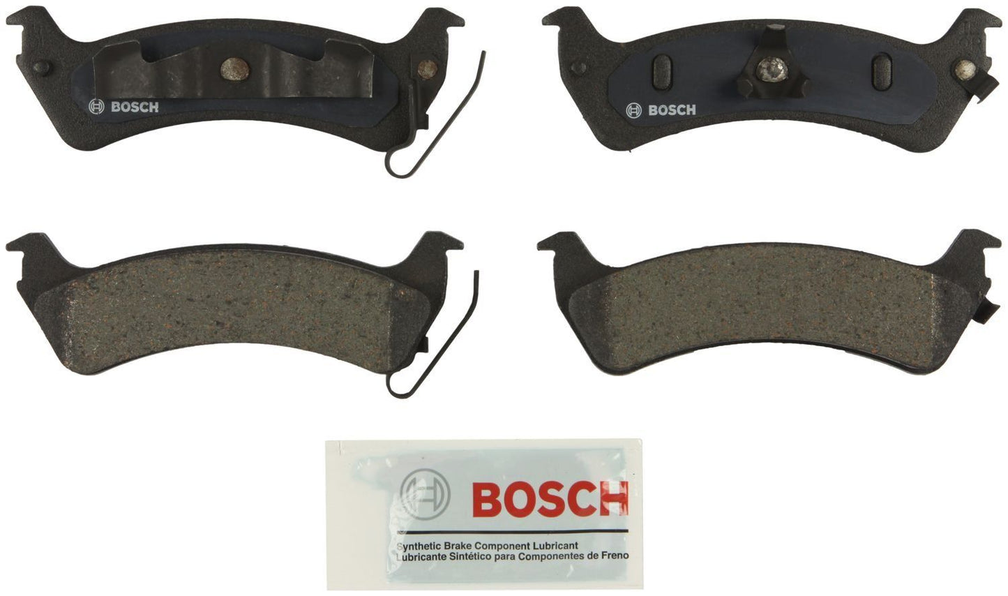 Top View of Rear Disc Brake Pad Set BOSCH BP666