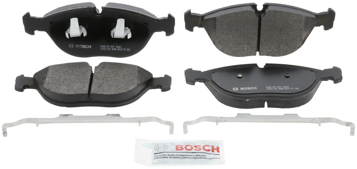 Front View of Front Disc Brake Pad Set BOSCH BP682