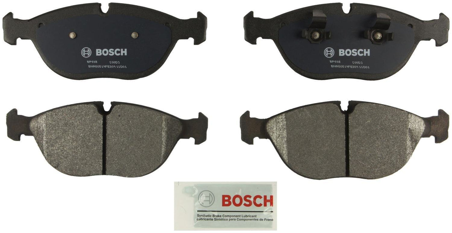 Top View of Front Disc Brake Pad Set BOSCH BP682