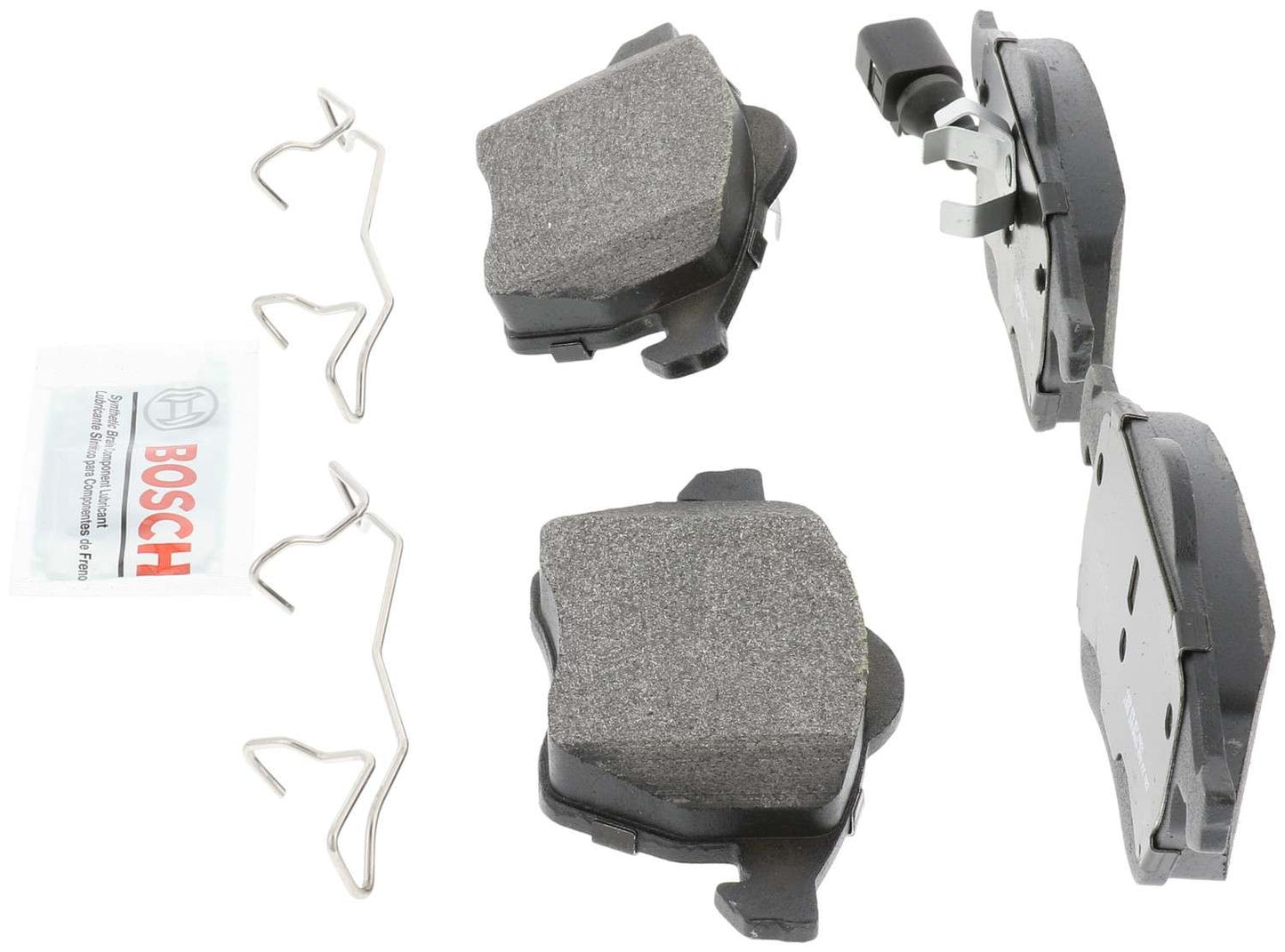 Left View of Front Disc Brake Pad Set BOSCH BP687A