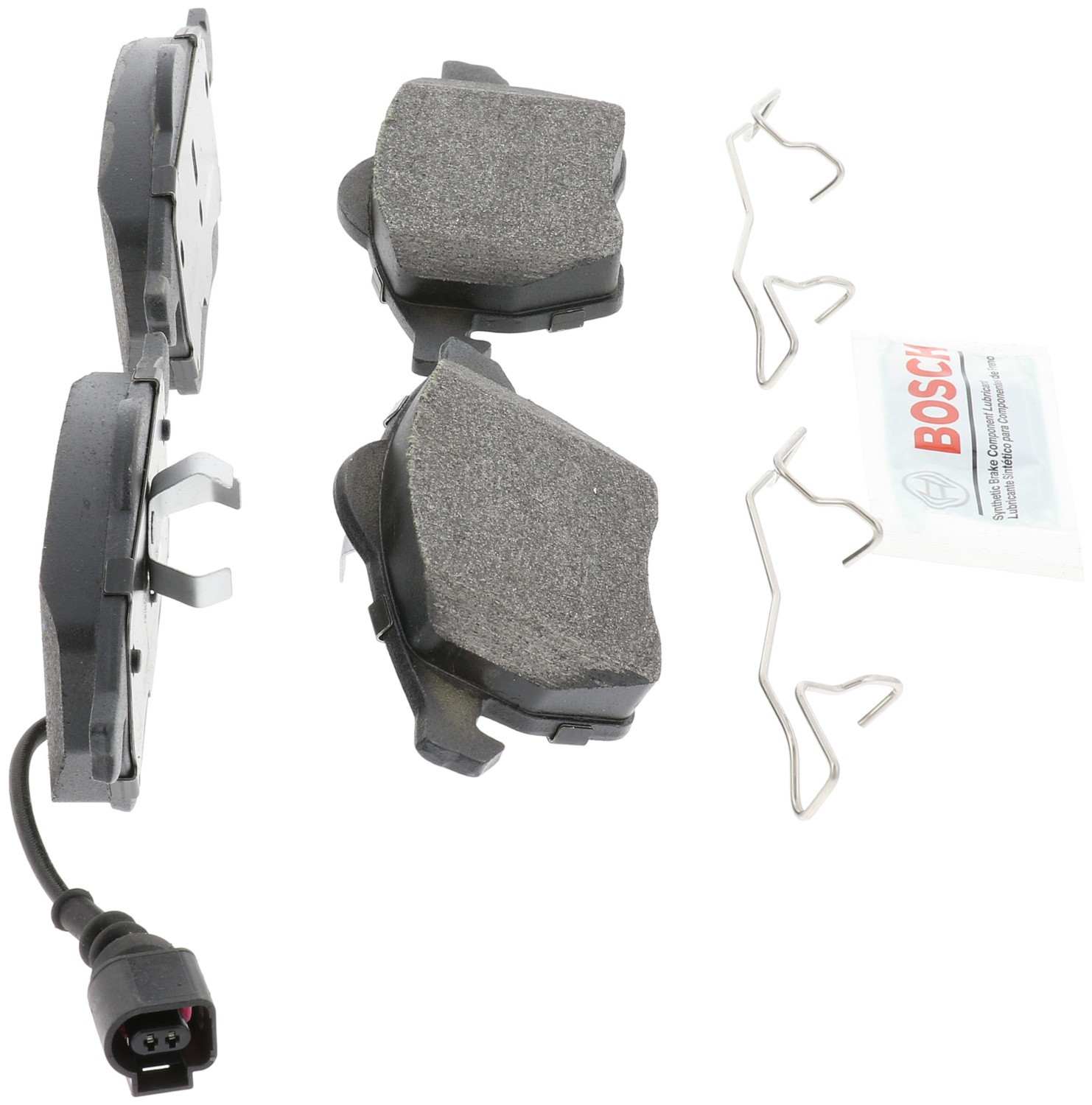 Right View of Front Disc Brake Pad Set BOSCH BP687A