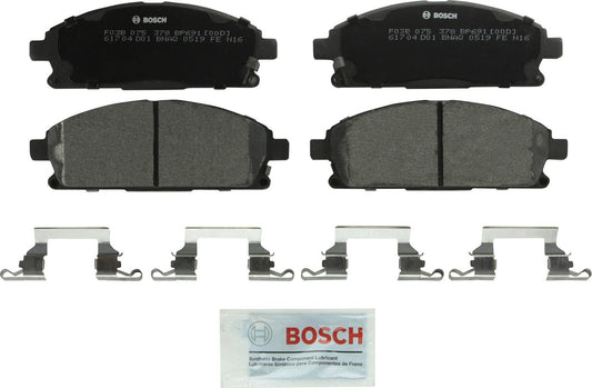 Top View of Front Disc Brake Pad Set BOSCH BP691