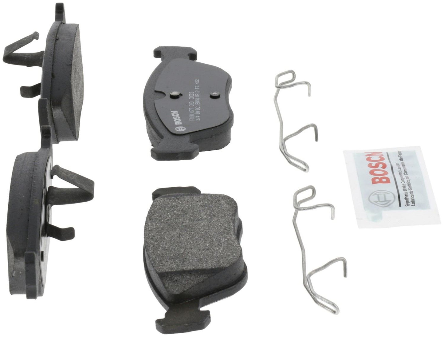 Right View of Front Disc Brake Pad Set BOSCH BP783