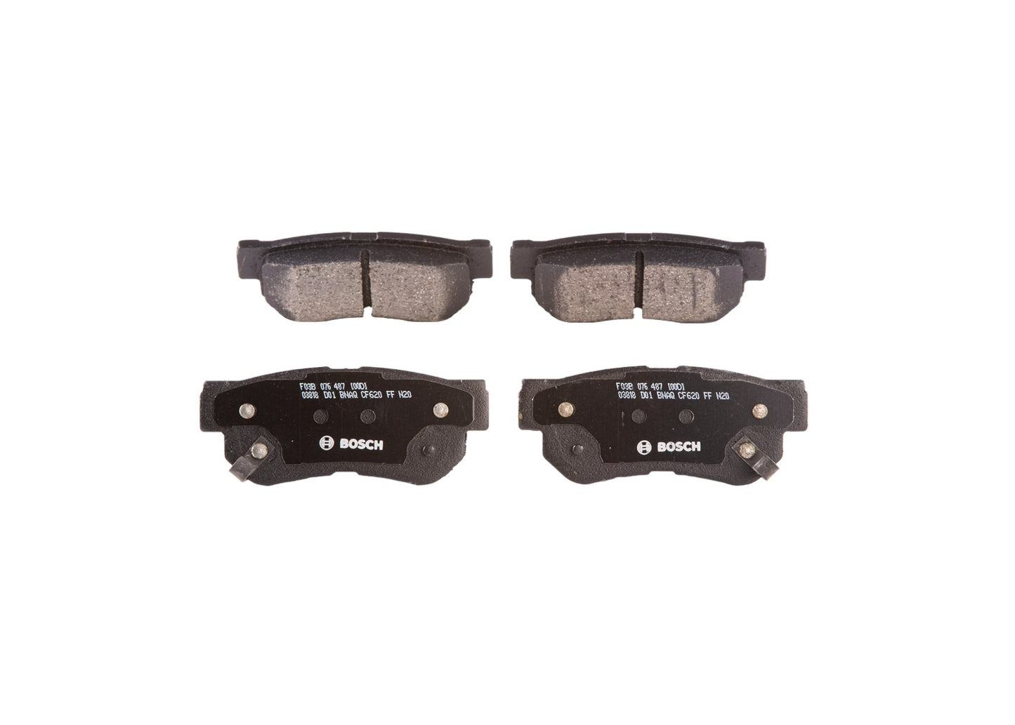 Rear Disc Brake Pad Set BOSCH BP813 For Kia Hyundai