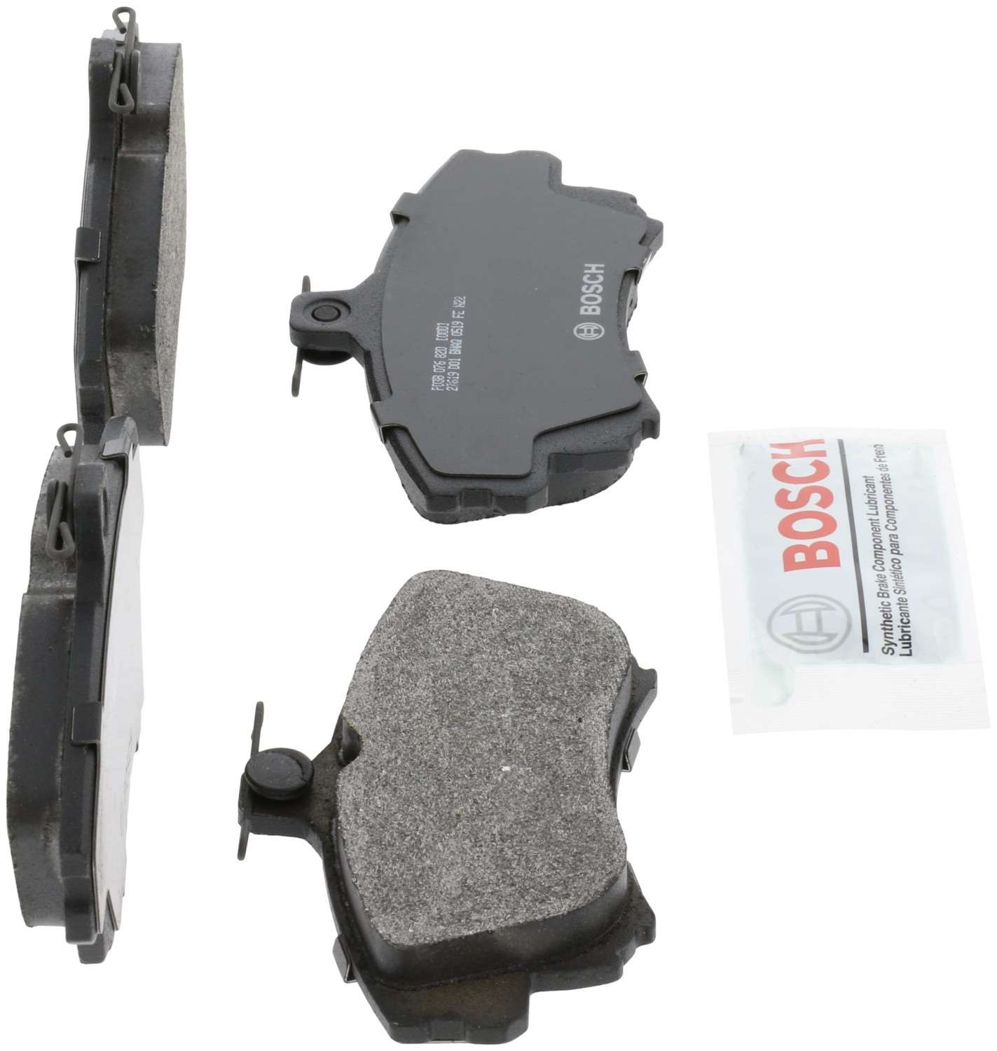 Right View of Front Disc Brake Pad Set BOSCH BP837