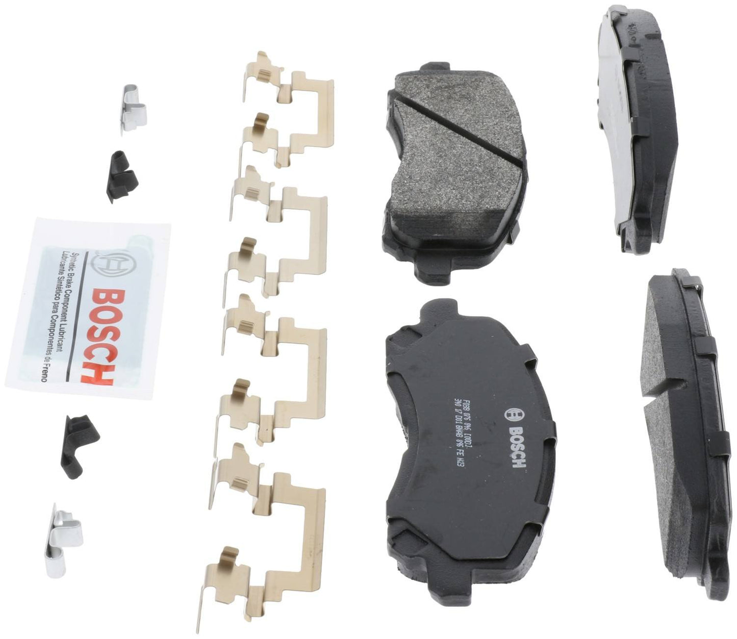 Left View of Front Disc Brake Pad Set BOSCH BP866