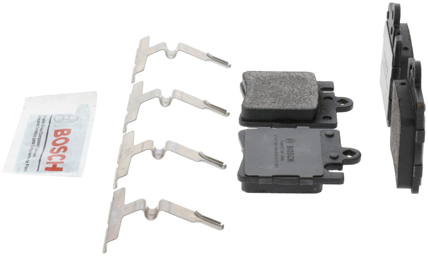 Left View of Rear Disc Brake Pad Set BOSCH BP873