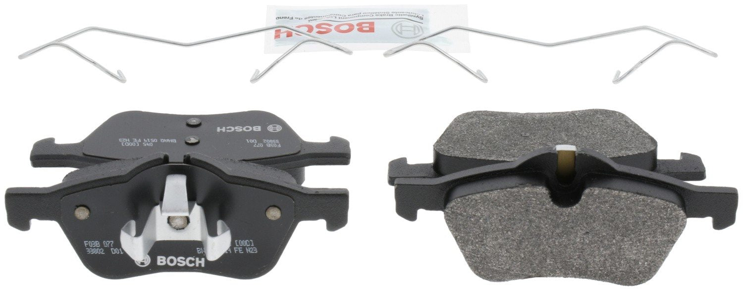 Back View of Front Disc Brake Pad Set BOSCH BP939