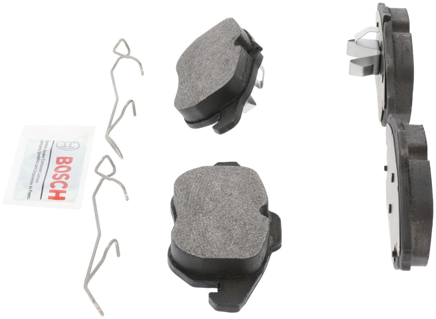 Left View of Front Disc Brake Pad Set BOSCH BP972