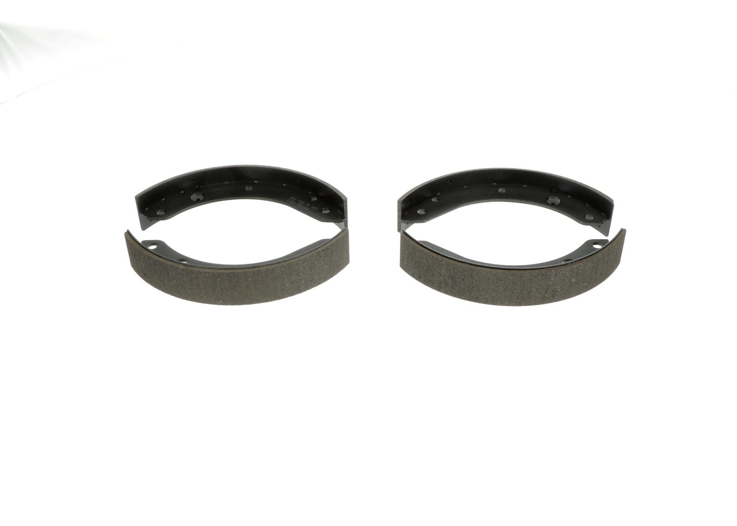 Front View of Front Drum Brake Shoe BOSCH BS141