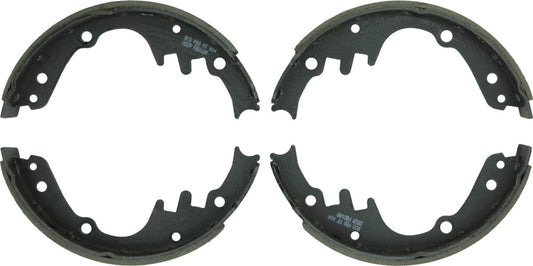 Front View of Rear Drum Brake Shoe BOSCH BS189