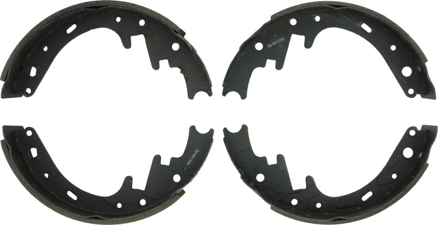 Front View of Front Drum Brake Shoe BOSCH BS265