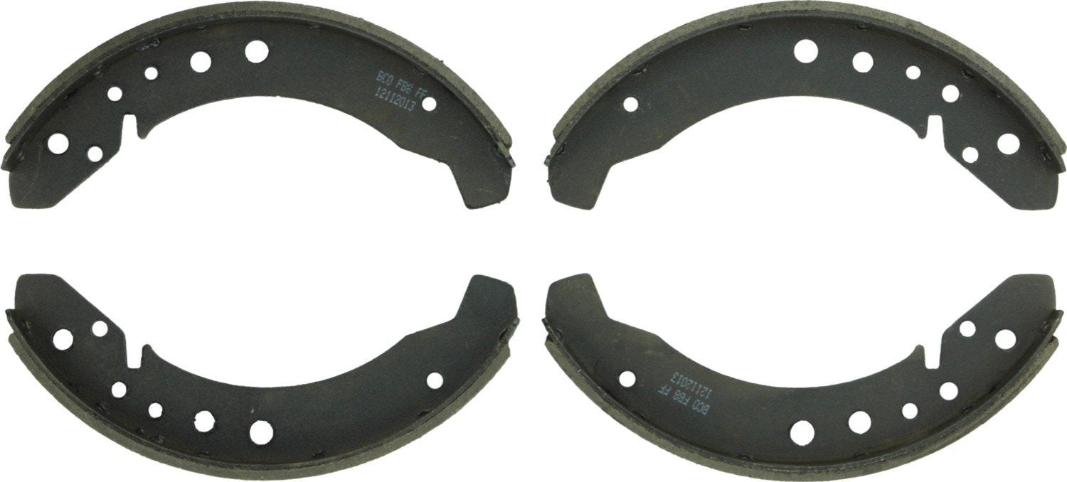 Front View of Rear Drum Brake Shoe BOSCH BS270