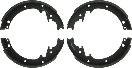 Front View of Rear Drum Brake Shoe BOSCH BS366