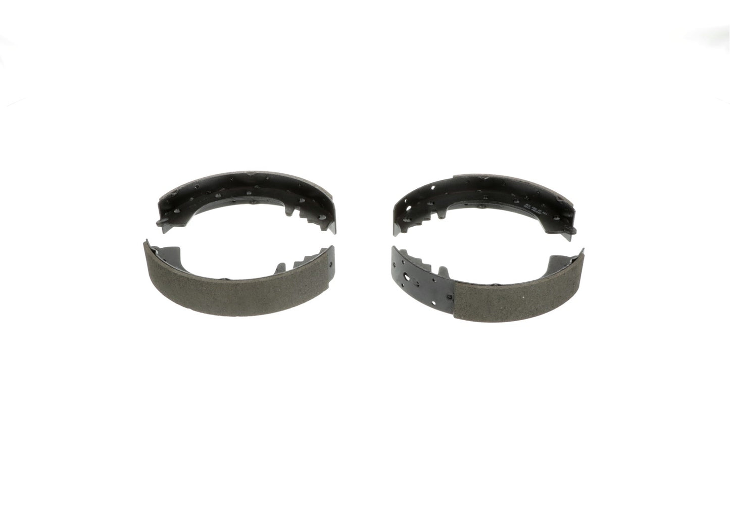 Front View of Front Drum Brake Shoe BOSCH BS40