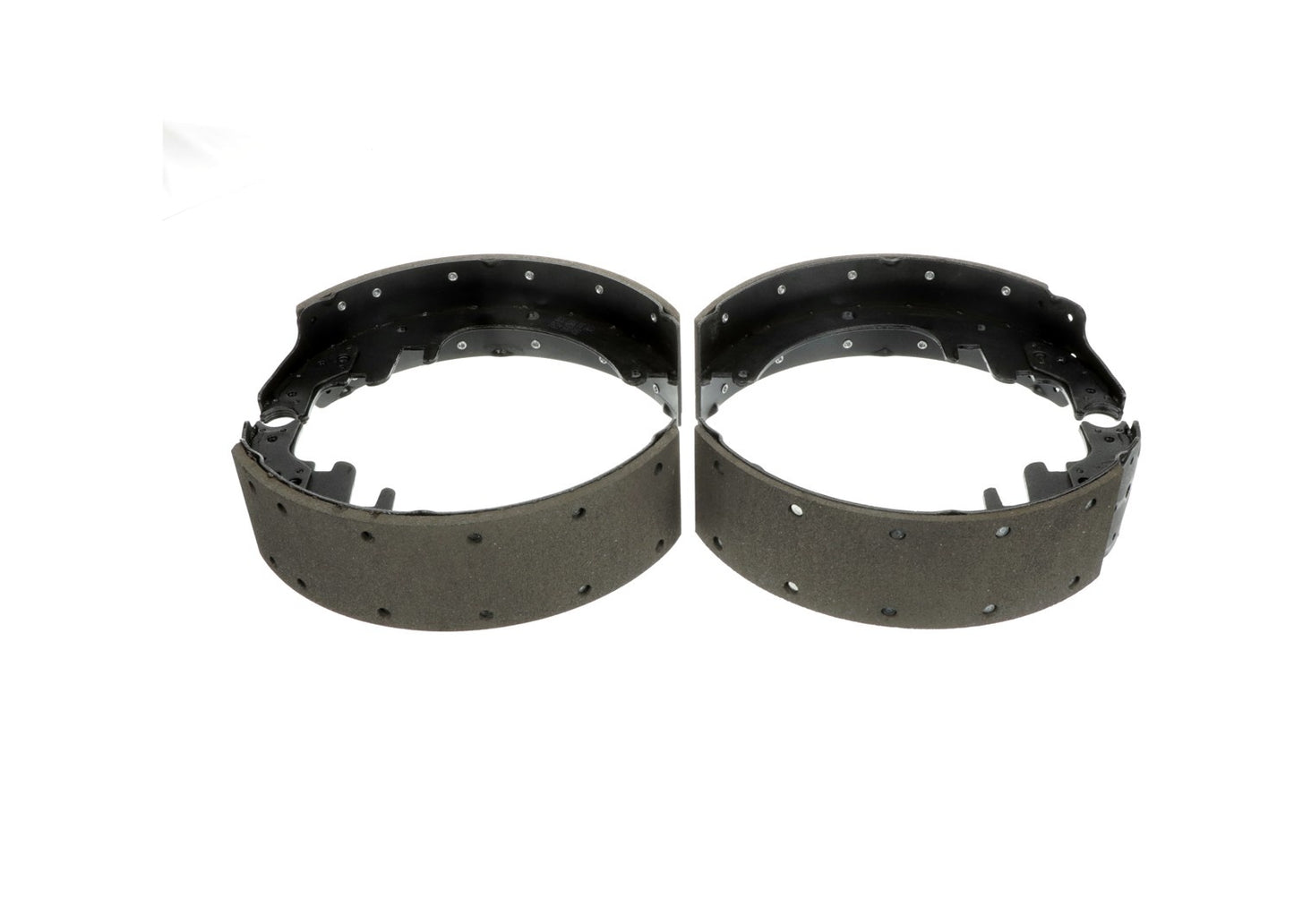 Front View of Rear Drum Brake Shoe BOSCH BS452R