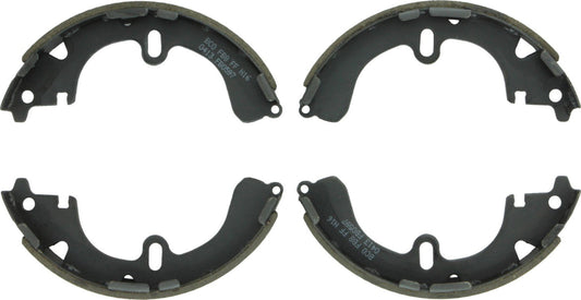 Front View of Rear Drum Brake Shoe BOSCH BS597