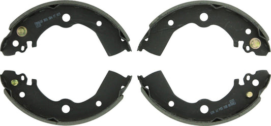 Front View of Rear Drum Brake Shoe BOSCH BS638