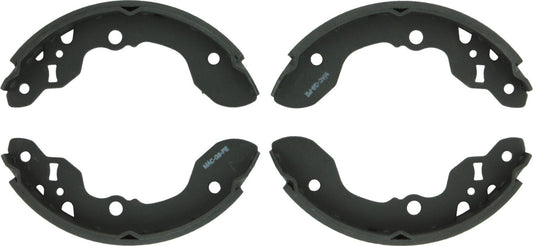 Front View of Rear Drum Brake Shoe BOSCH BS641