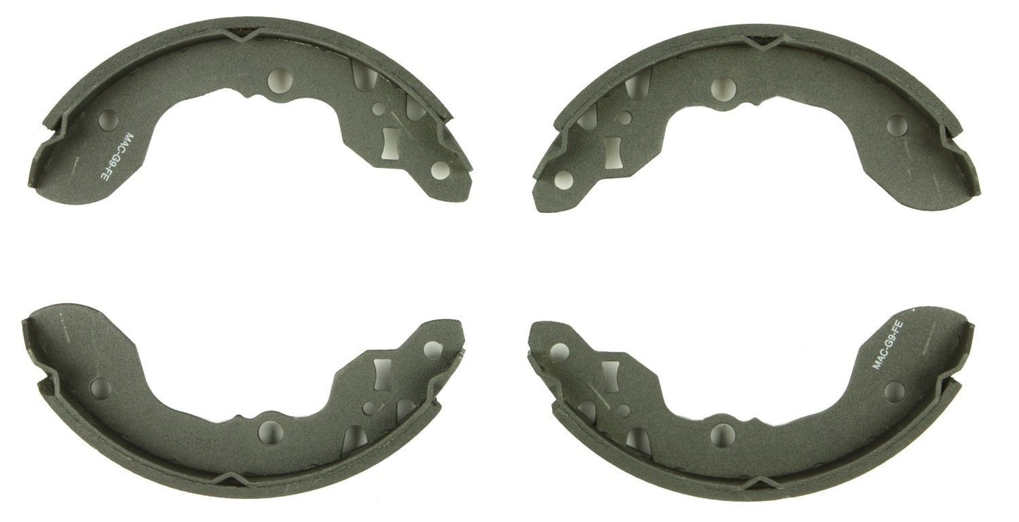 Kit View of Rear Drum Brake Shoe BOSCH BS641