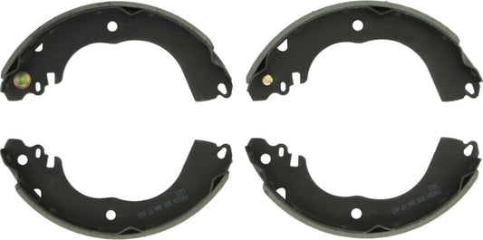 Front View of Rear Drum Brake Shoe BOSCH BS924