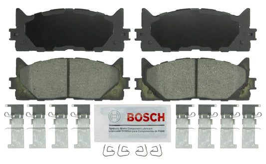 Front View of Front Disc Brake Pad Set BOSCH BSD1293