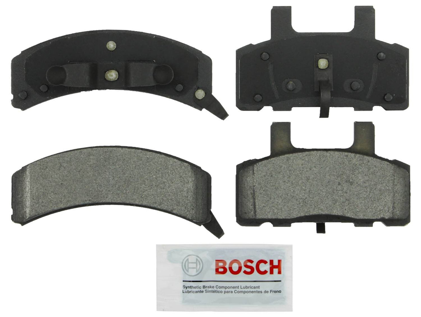 Front View of Front Disc Brake Pad Set BOSCH BSD369