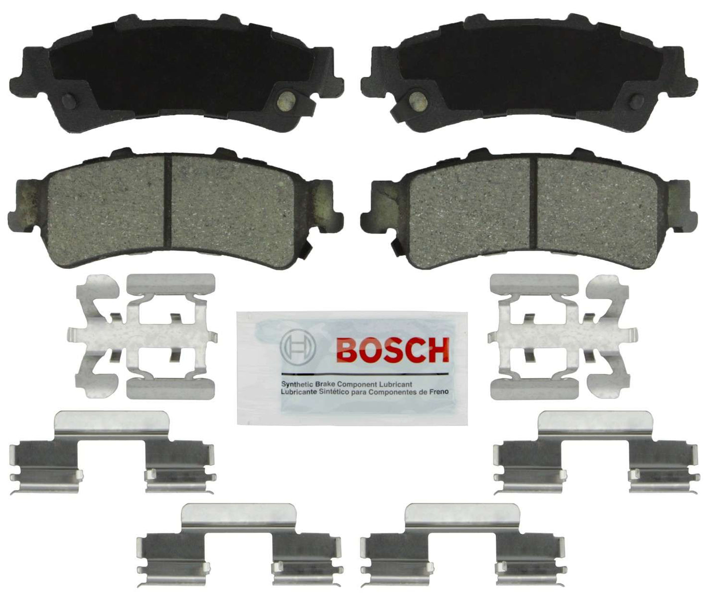 Front View of Rear Disc Brake Pad Set BOSCH BSD792