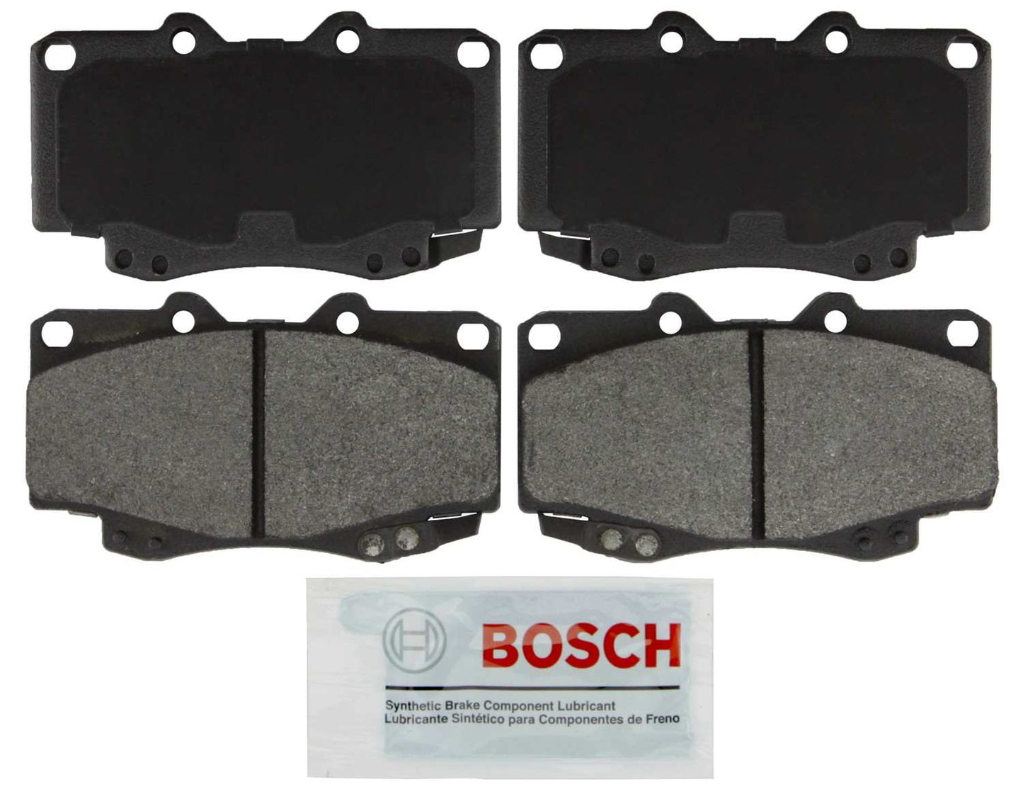 Front View of Front Disc Brake Pad Set BOSCH BSD799