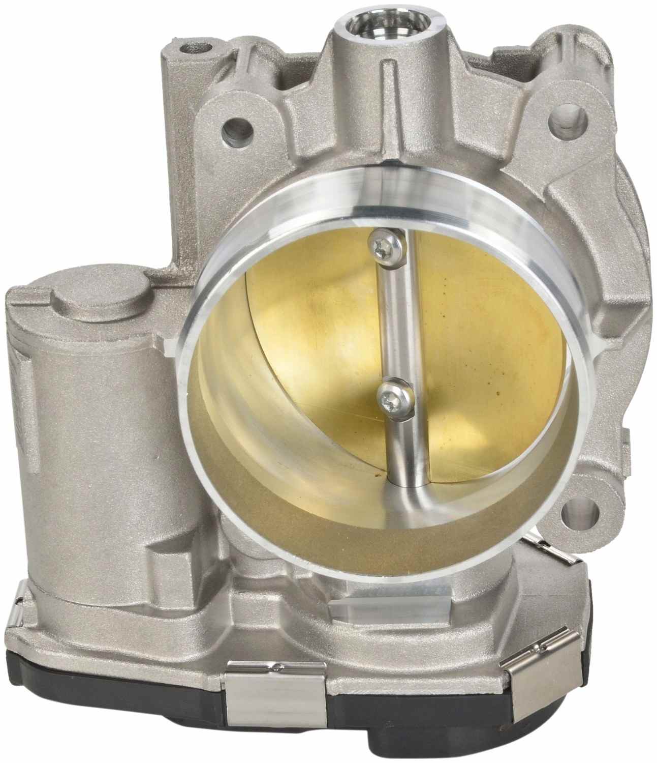 Front View of Fuel Injection Throttle Body Assembly BOSCH F00H600077