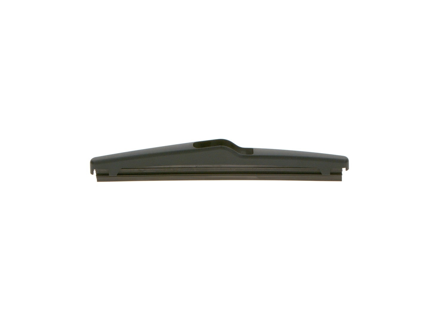 Angle View of Rear Windshield Wiper Blade BOSCH H180