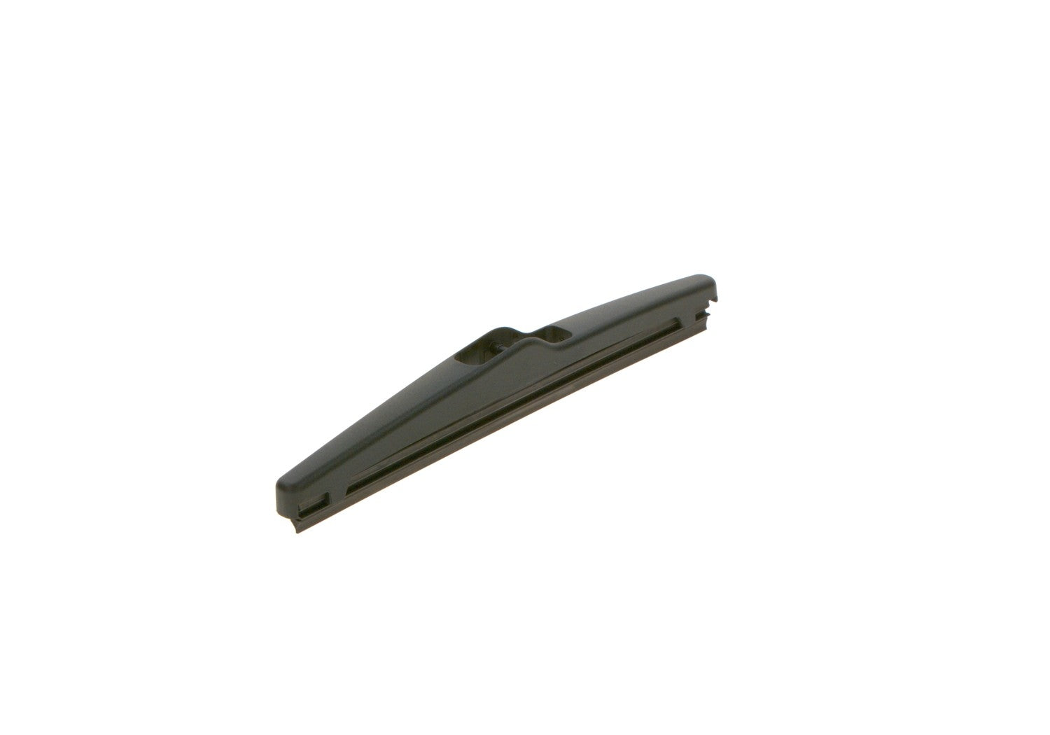 Front View of Rear Windshield Wiper Blade BOSCH H180