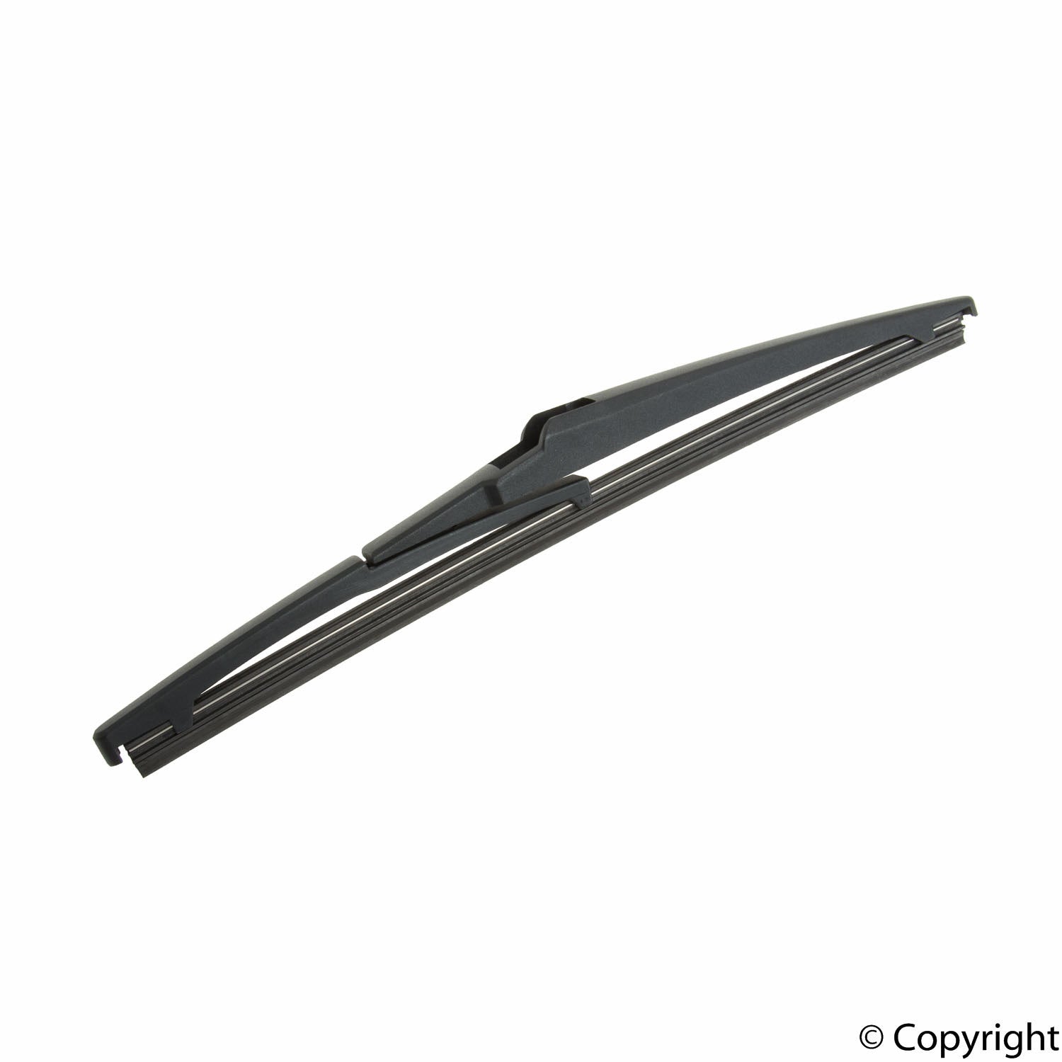 Top View of Rear Windshield Wiper Blade BOSCH H281