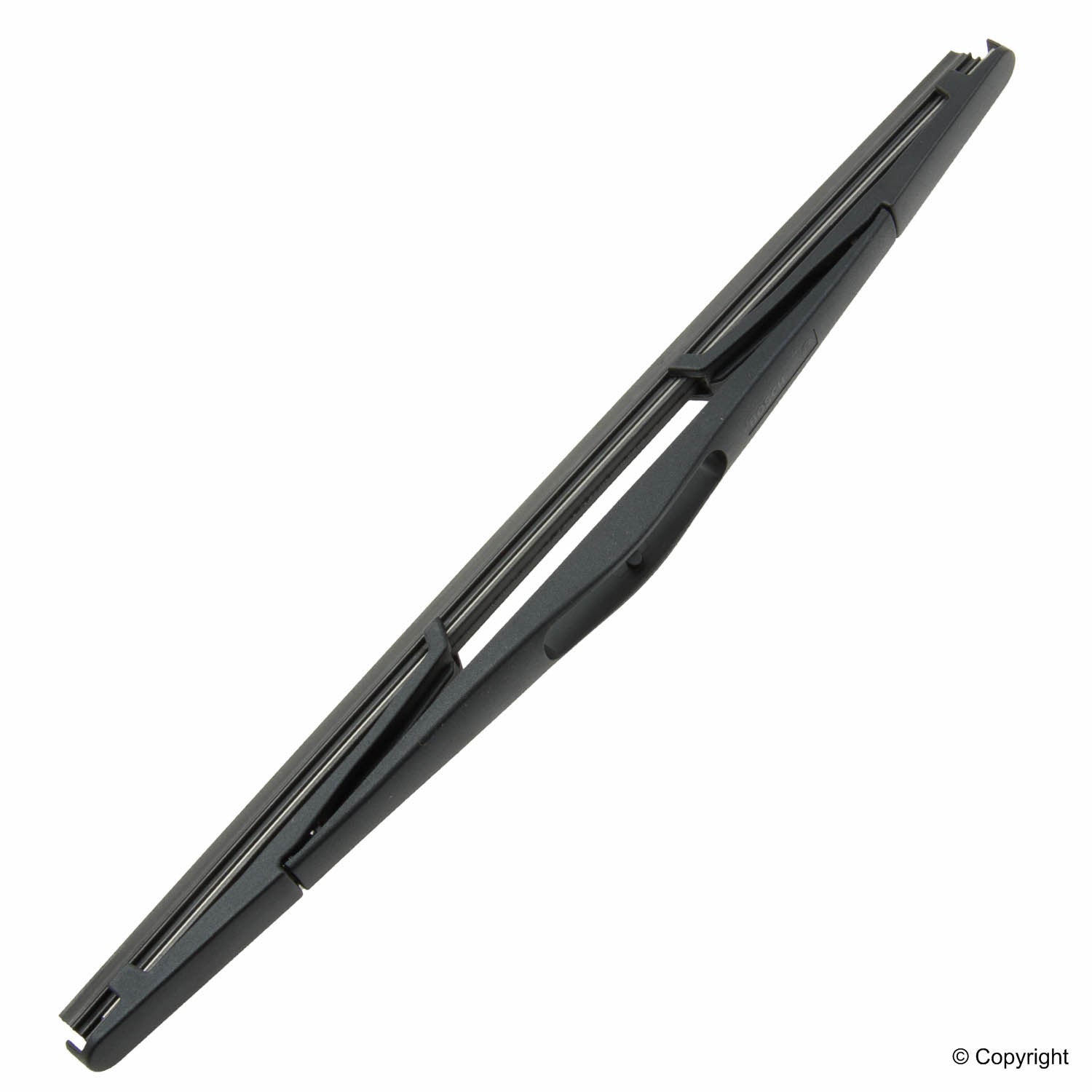 Top View of Rear Windshield Wiper Blade BOSCH H300