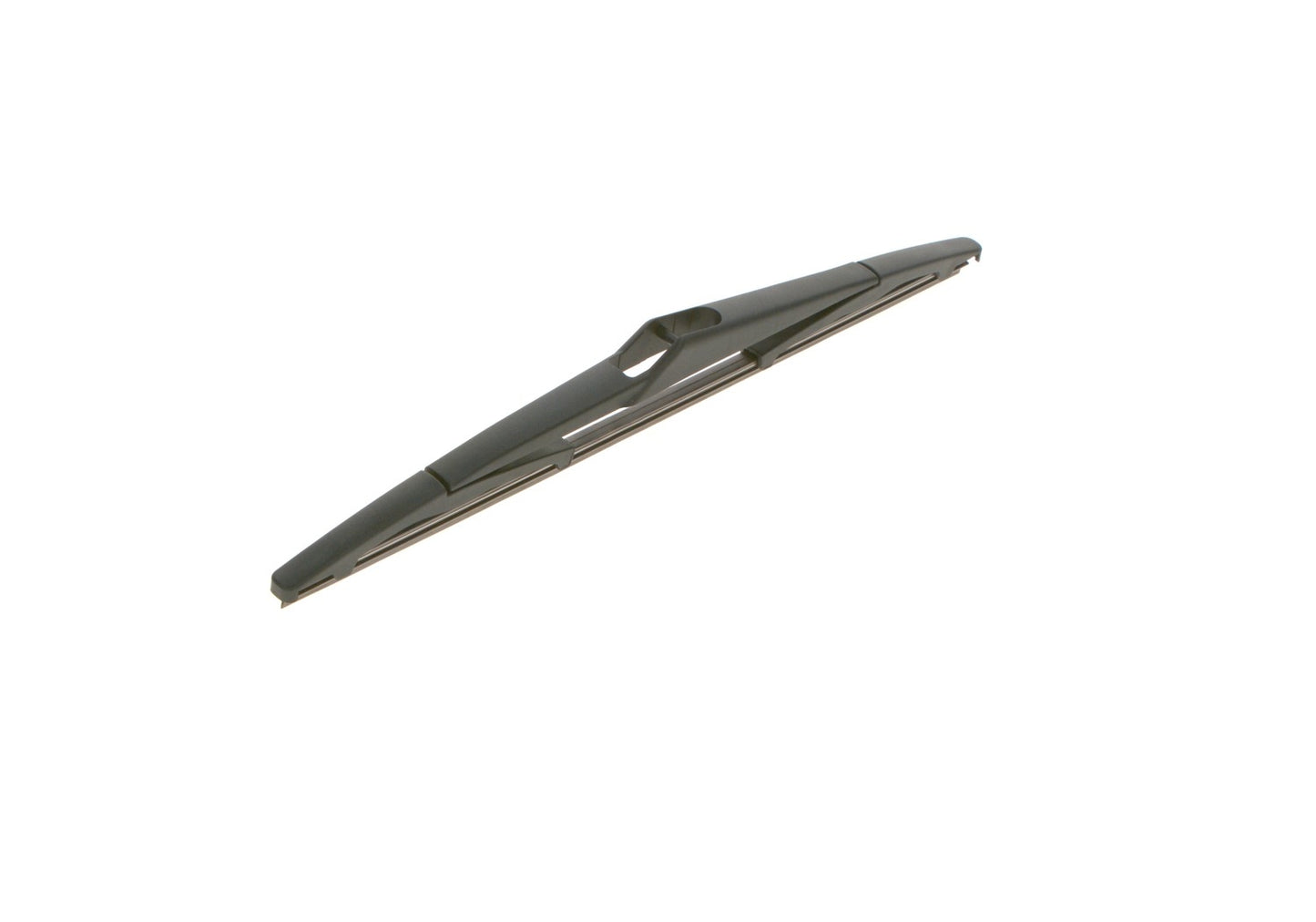 Front View of Rear Windshield Wiper Blade BOSCH H304