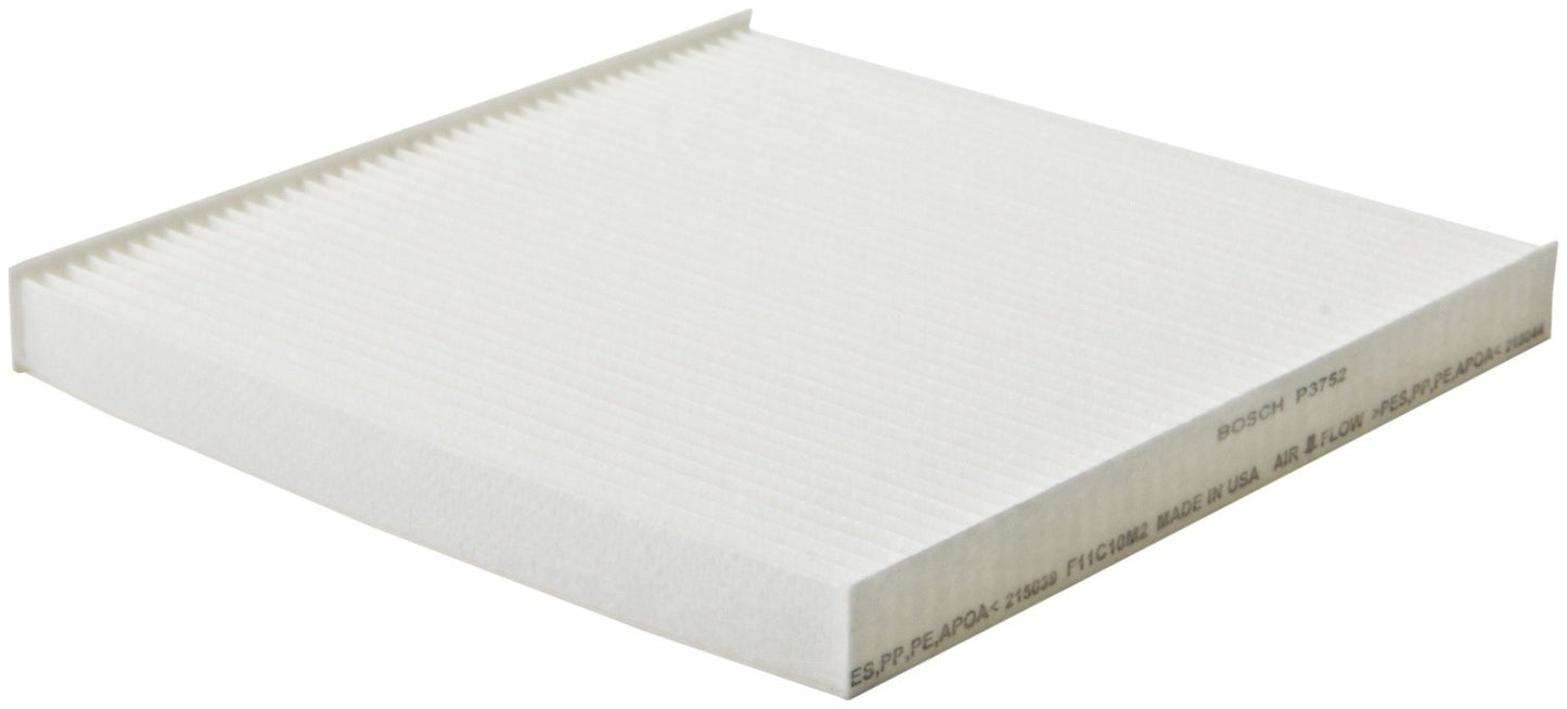 Top View of Cabin Air Filter BOSCH P3752WS