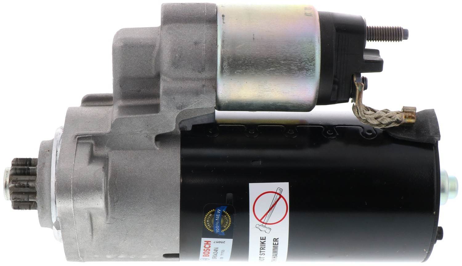 Left View of Starter Motor BOSCH SR0434N