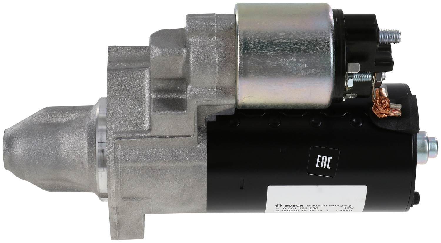 Left View of Starter Motor BOSCH SR0463N