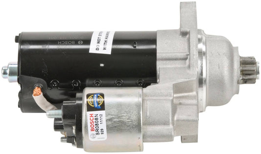 Back View of Starter Motor BOSCH SR0808N