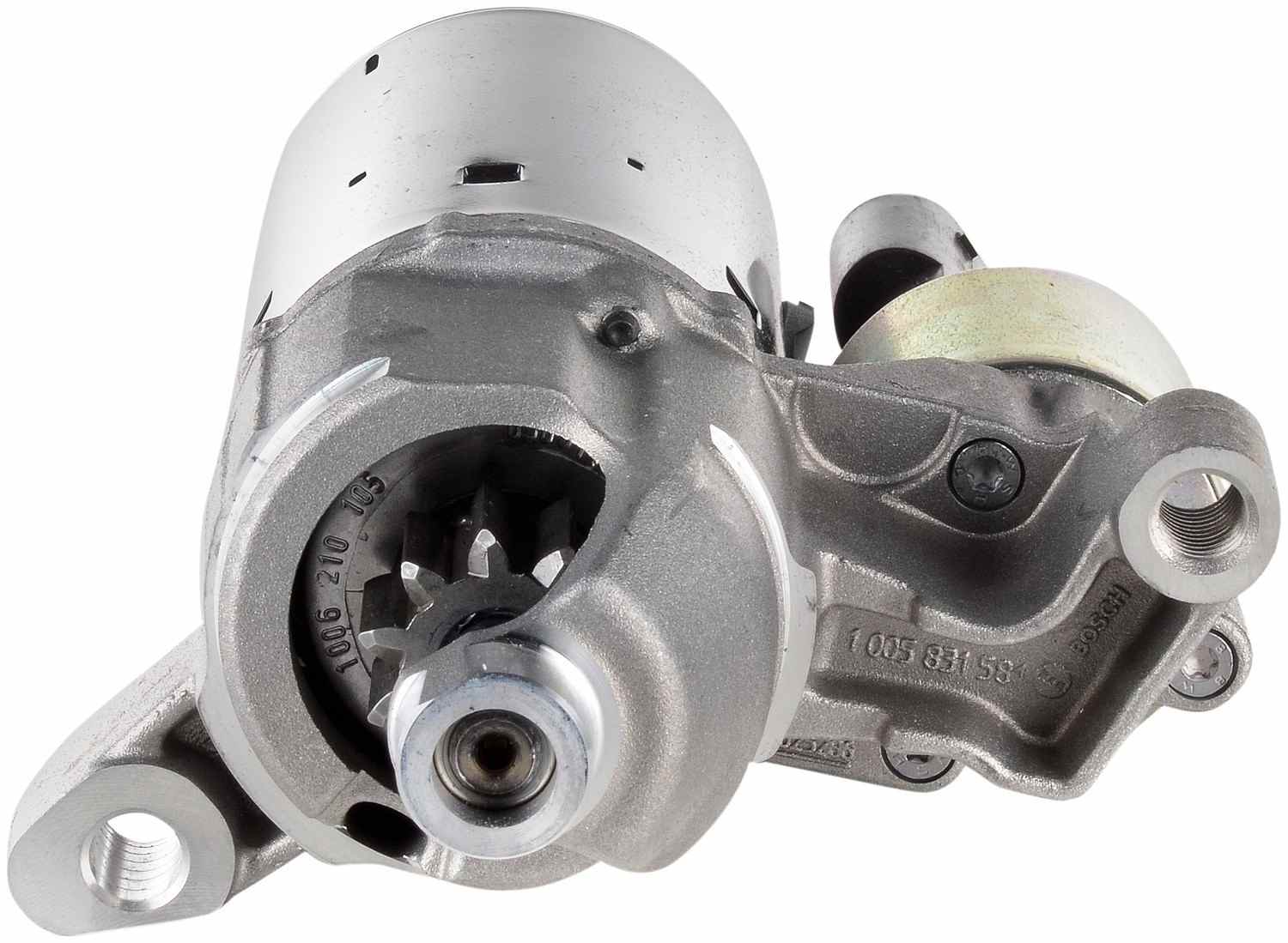 Front View of Starter Motor BOSCH SR0850N