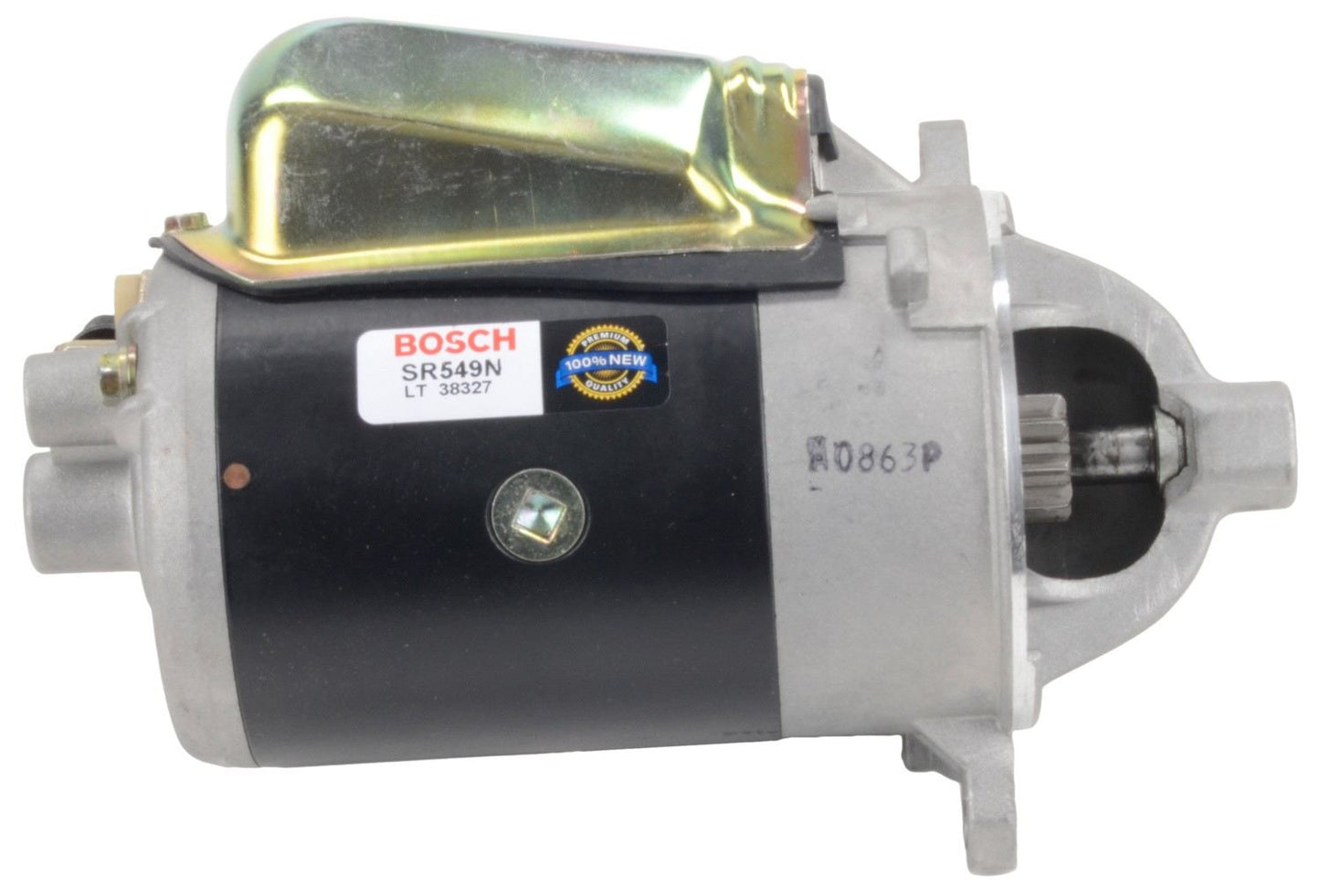 Front View of Starter Motor BOSCH SR549N