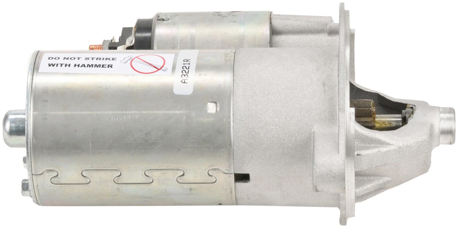 Back View of Starter Motor BOSCH SR7542N