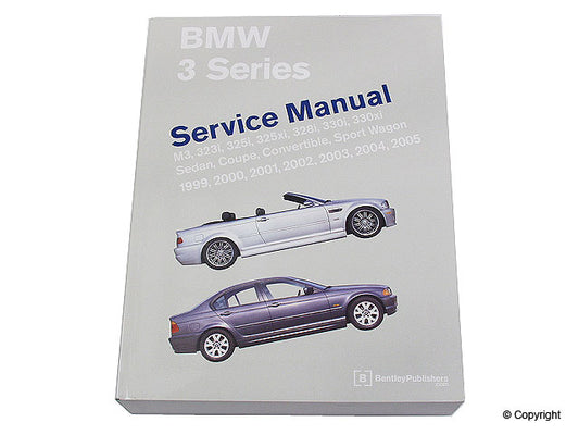 Front View of Repair Manual BENTLEY B305