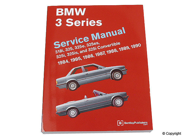 Front View of Repair Manual BENTLEY B390