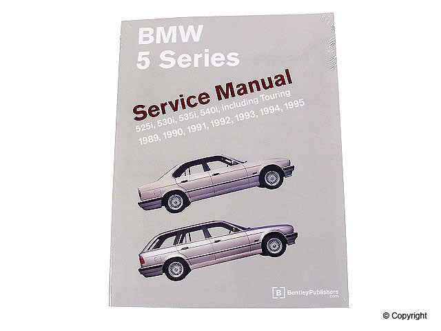 Front View of Repair Manual BENTLEY B595