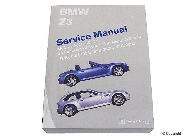 Front View of Repair Manual BENTLEY BZ02