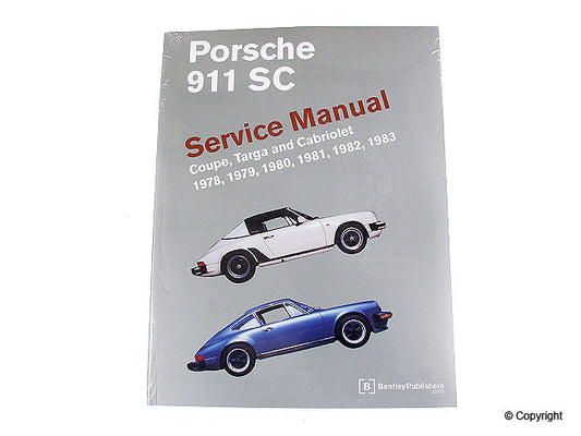 Front View of Repair Manual BENTLEY P983