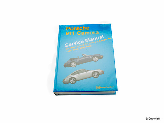 Front View of Repair Manual BENTLEY P998