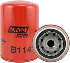 Front View of Engine Oil Filter BALDWIN B114